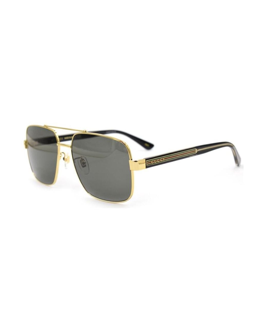 Gucci Metallic Eyewear Aviator Sunglasses for men