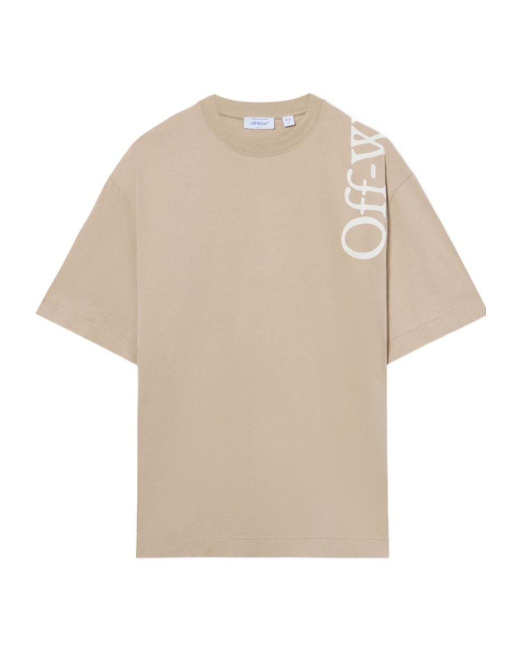 Off-White c/o Virgil Abloh White Vertical Bookish Skate Short Sleeve T-Shirt for men