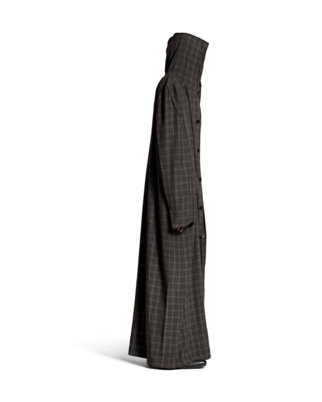 ジャケット・アウター BALENCIAGA Fluid Coat \"Gray/Black\" Balenciaga Fluid Coat in Gray for Men | Lyst