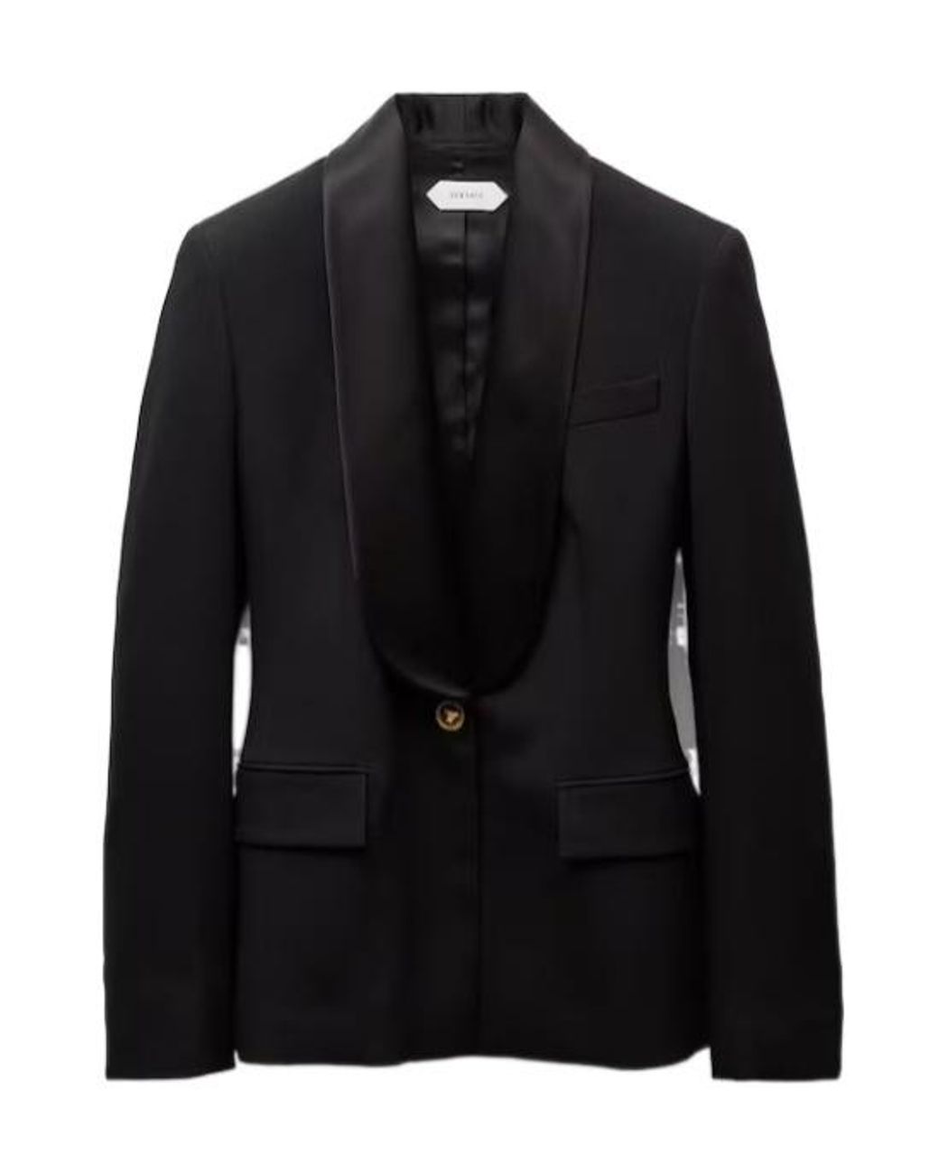 Versace Black Wool Blazer