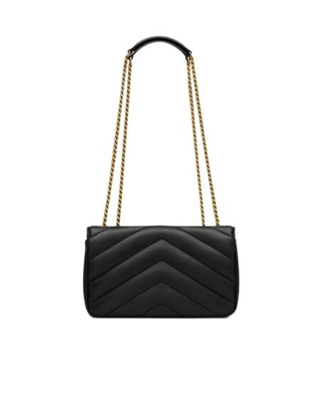 Saint Laurent Black Loulou Small