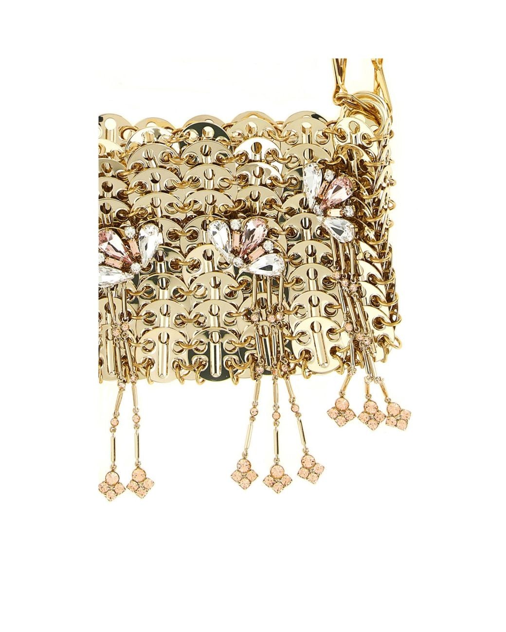 Rabanne Metallic 1969 Crystal Fringe Shoulder Bag