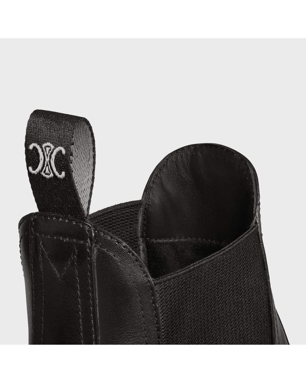 Céline Black Riley Ankle Boot