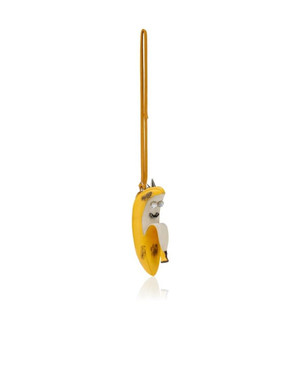 Christian Louboutin Metallic Banana Shaped Keyring