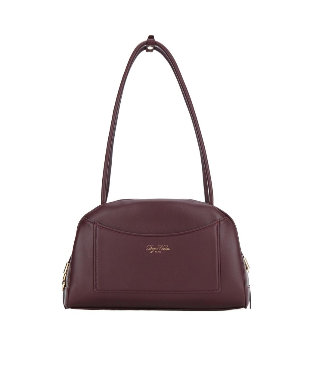 Roger Vivier Purple Double-Handled Handbag
