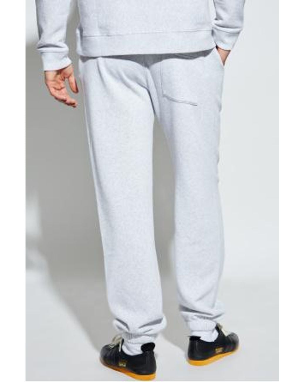 Sporty & Rich Blue Pants Pa050625300Gy03 0-Heather for men