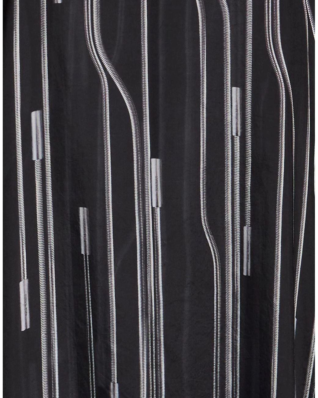 Rick Owens Black Long Sleeves T-Shirts