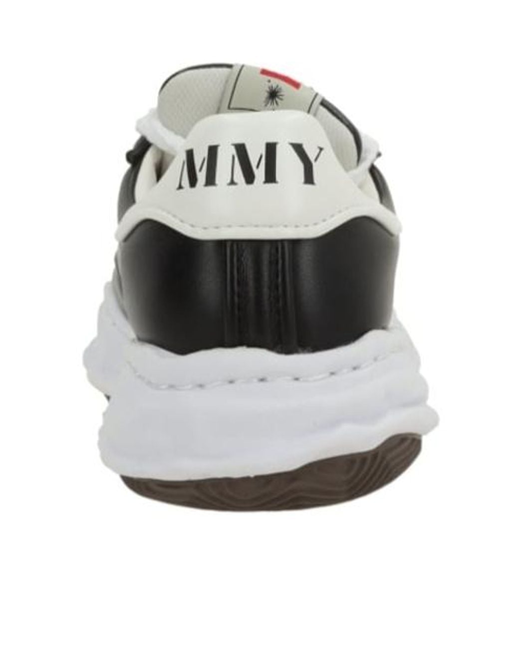 Maison Mihara Yasuhiro Black Blakey Og Sole Padded Pu Low-Top Sneakers for men