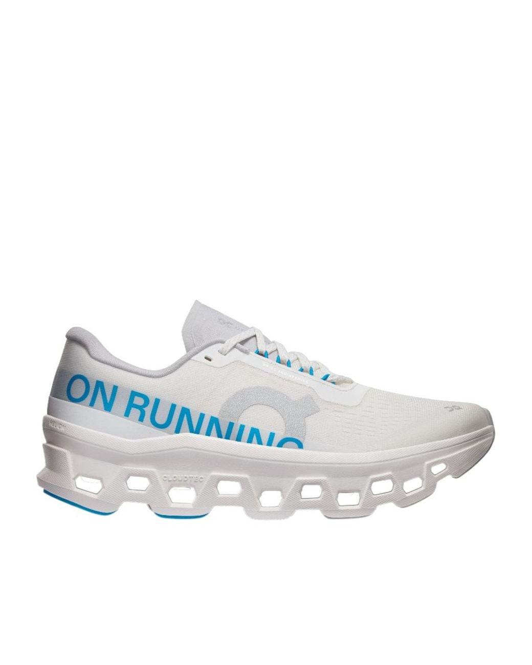 On Shoes Blue Cloudmonster 1 Lace-Up Sneakers