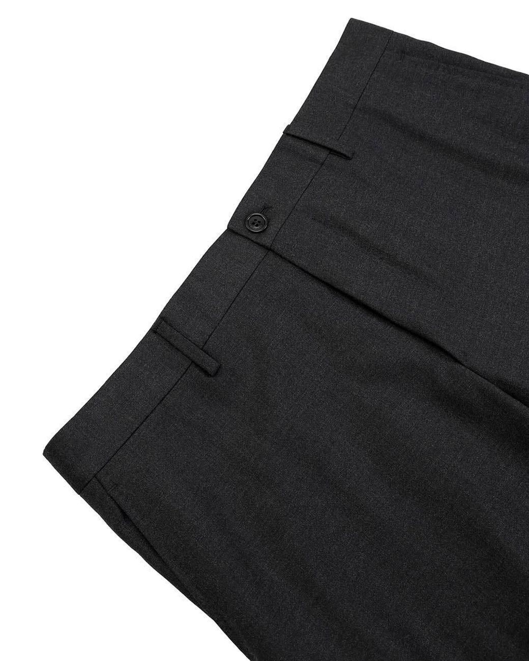 Ferragamo Black Straight Casual Pants for men