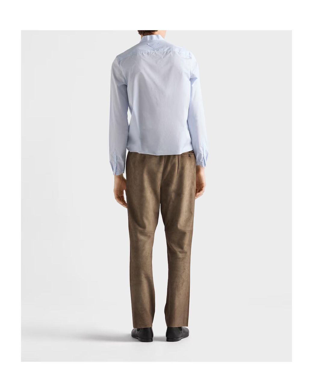 Prada White Cotton Shirt for men