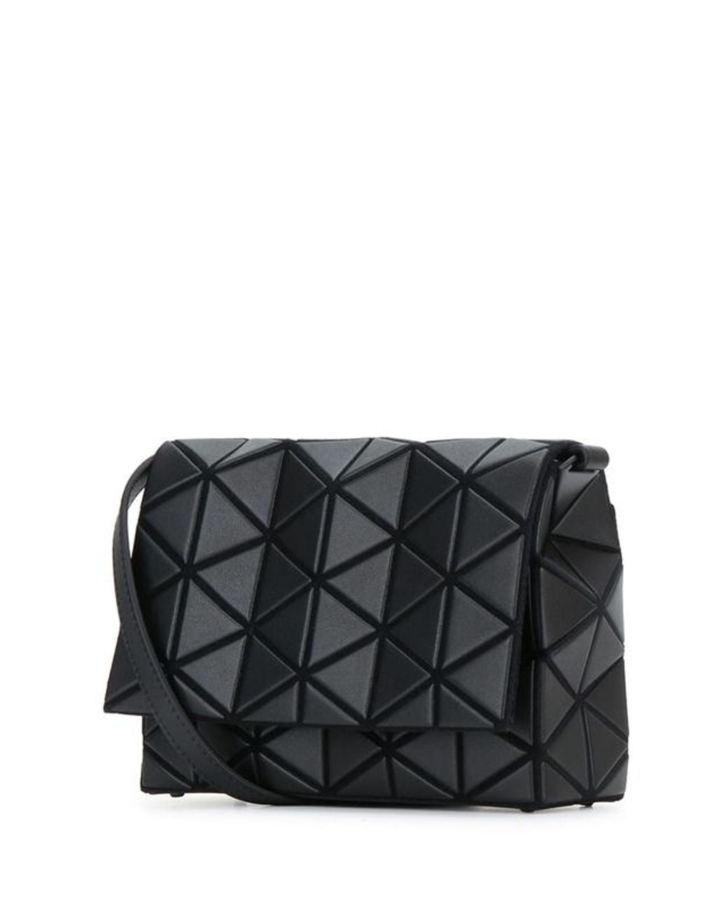 Issey Miyake Black Fossette Shoulder Bag