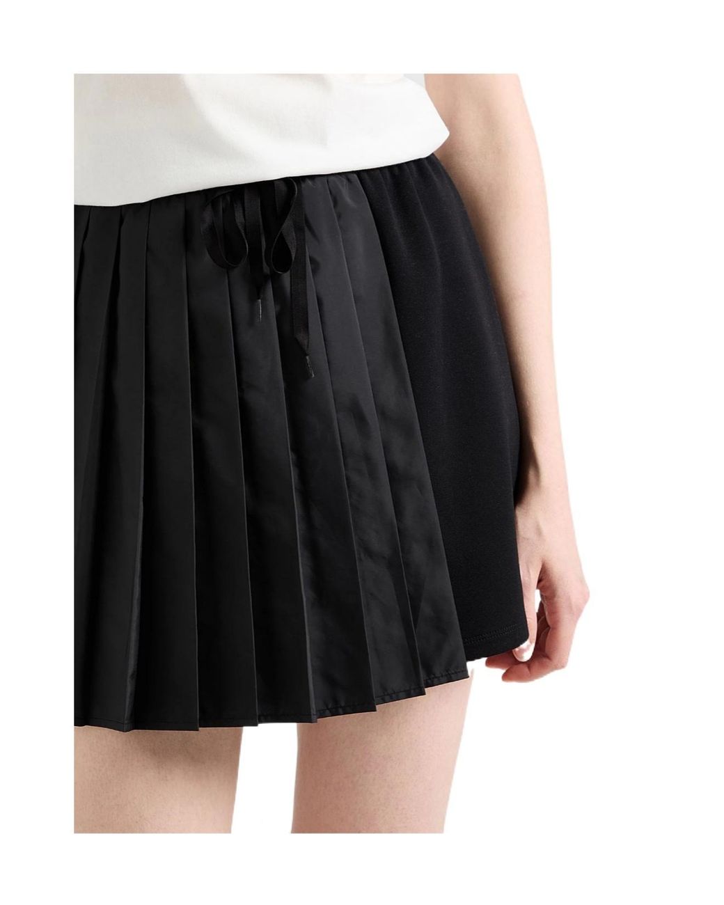 MAX&Co. Black Pleated Midi Skirt