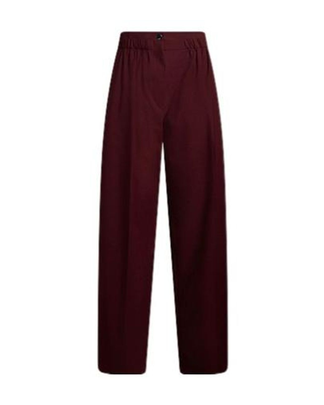 Sportmax Purple Loose Trousers