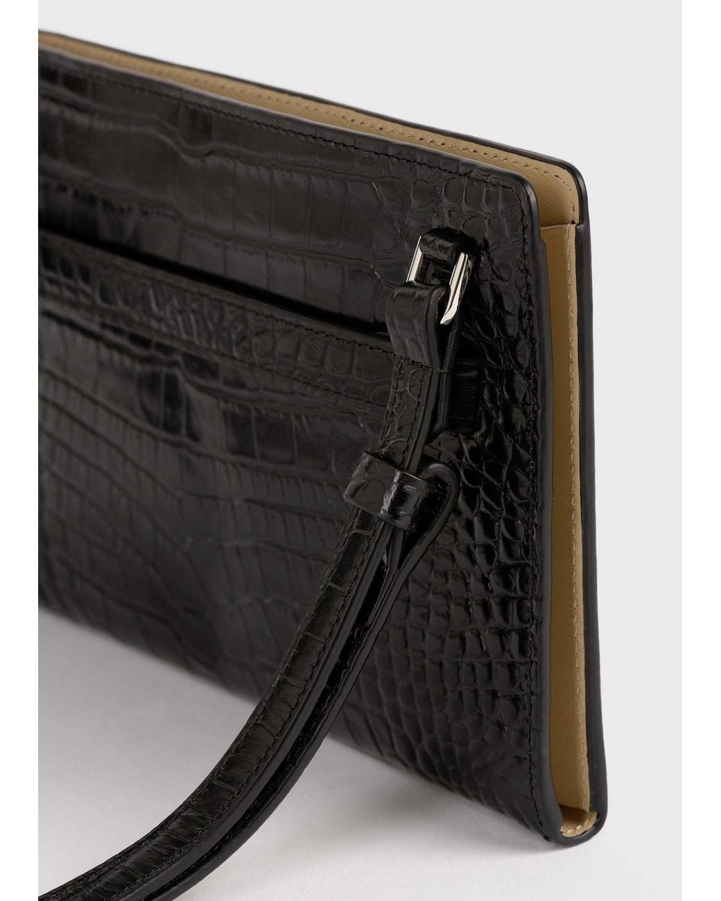 Totême Black Totême Belted Crossbody Bag