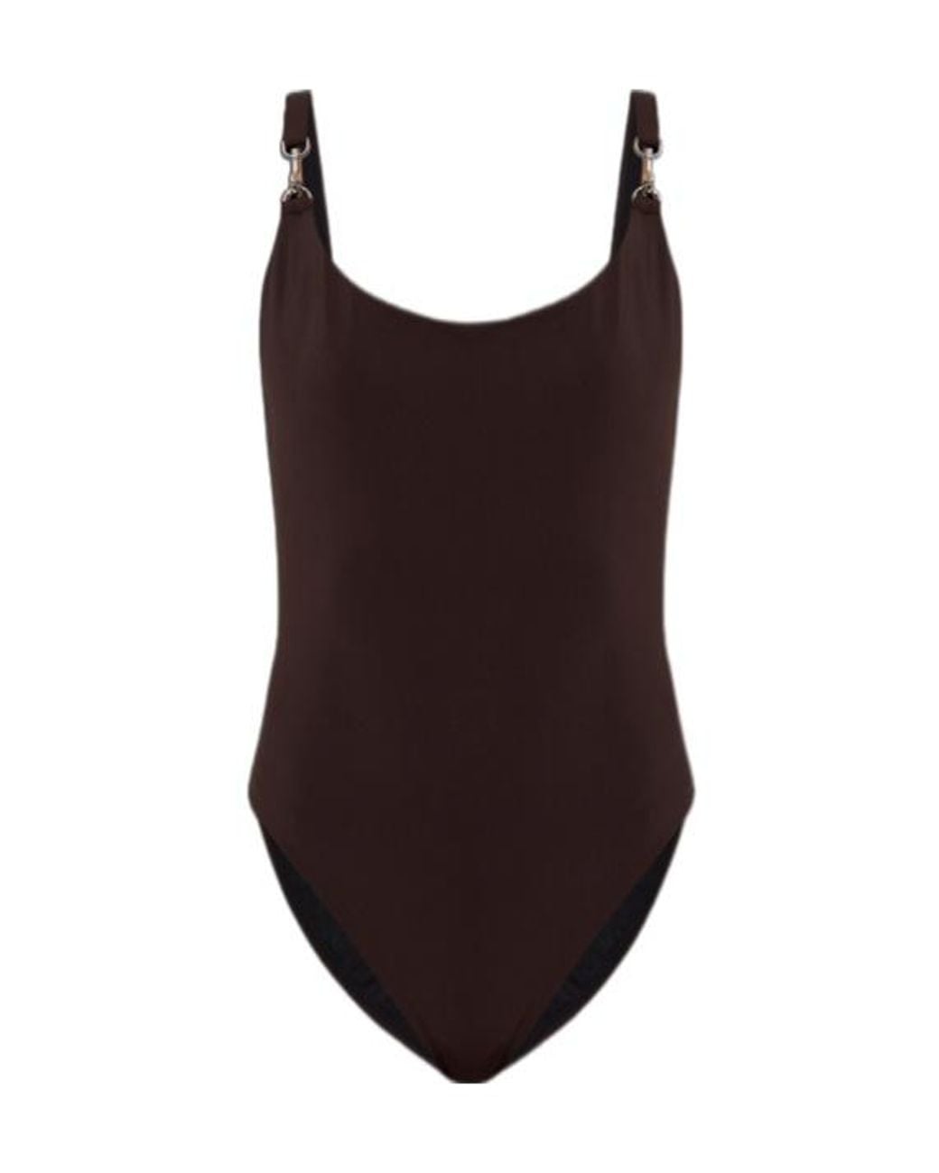 Tory Burch Brown One Piece Swimsuit