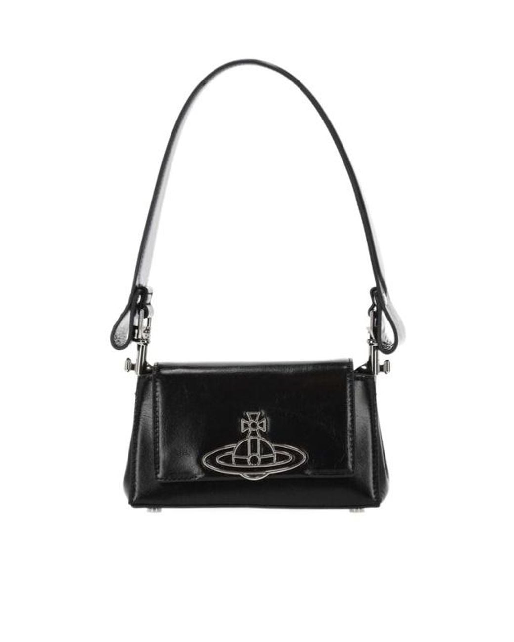 Vivienne Westwood Black Hazel Small Handbag