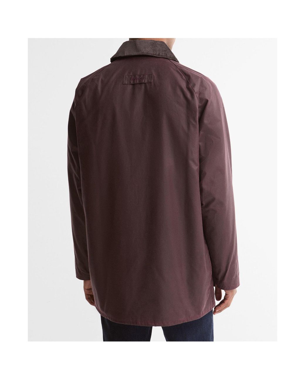 Barbour Purple Wax Field Jacket for men