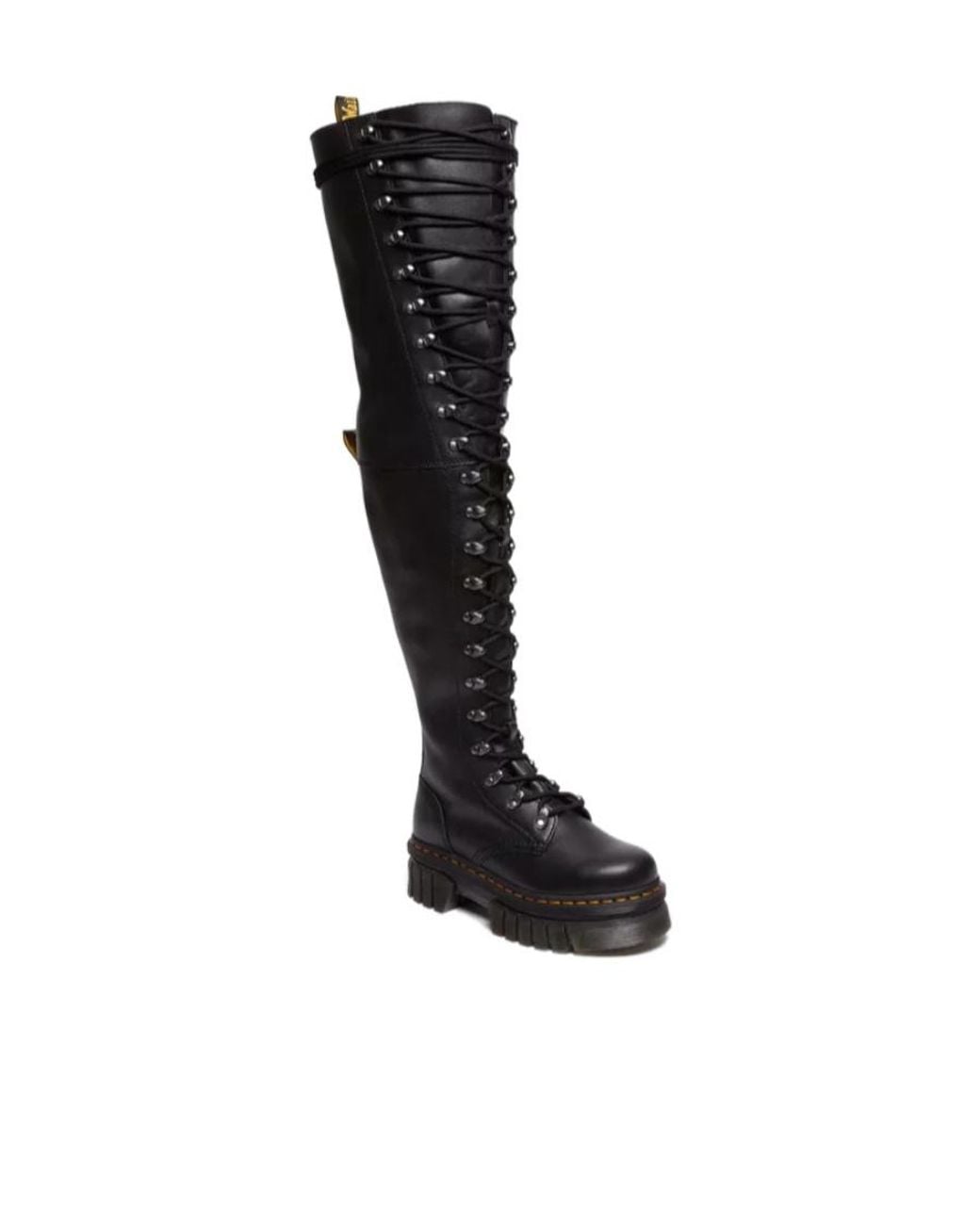Dr. Martens Black Audrick 22I Xtrm Knee Boots for men