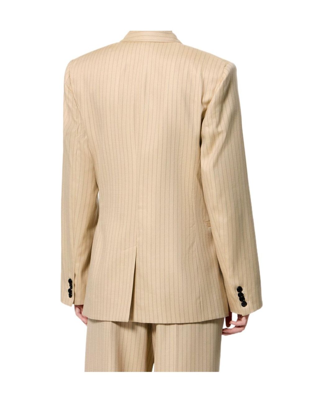 Isabel Marant Natural Ranya Wool Jacket