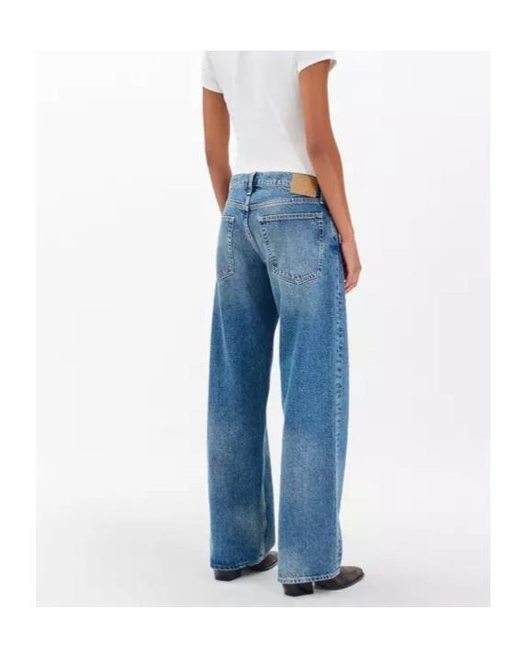 Rag & Bone Blue Straight Jeans