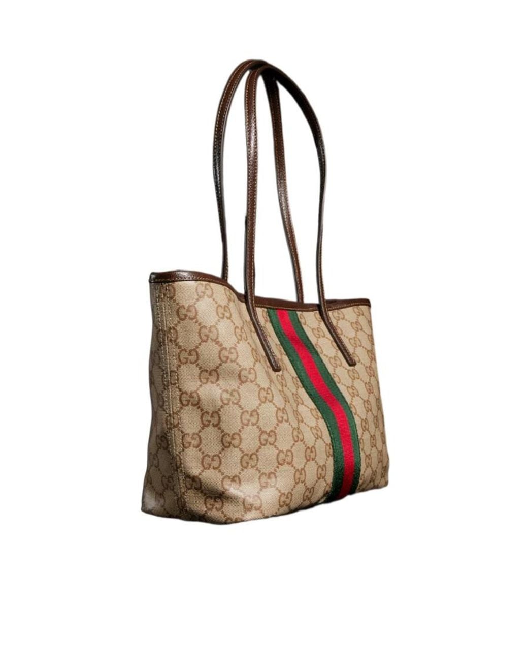 Gucci White Tribeca Small Tote Bag