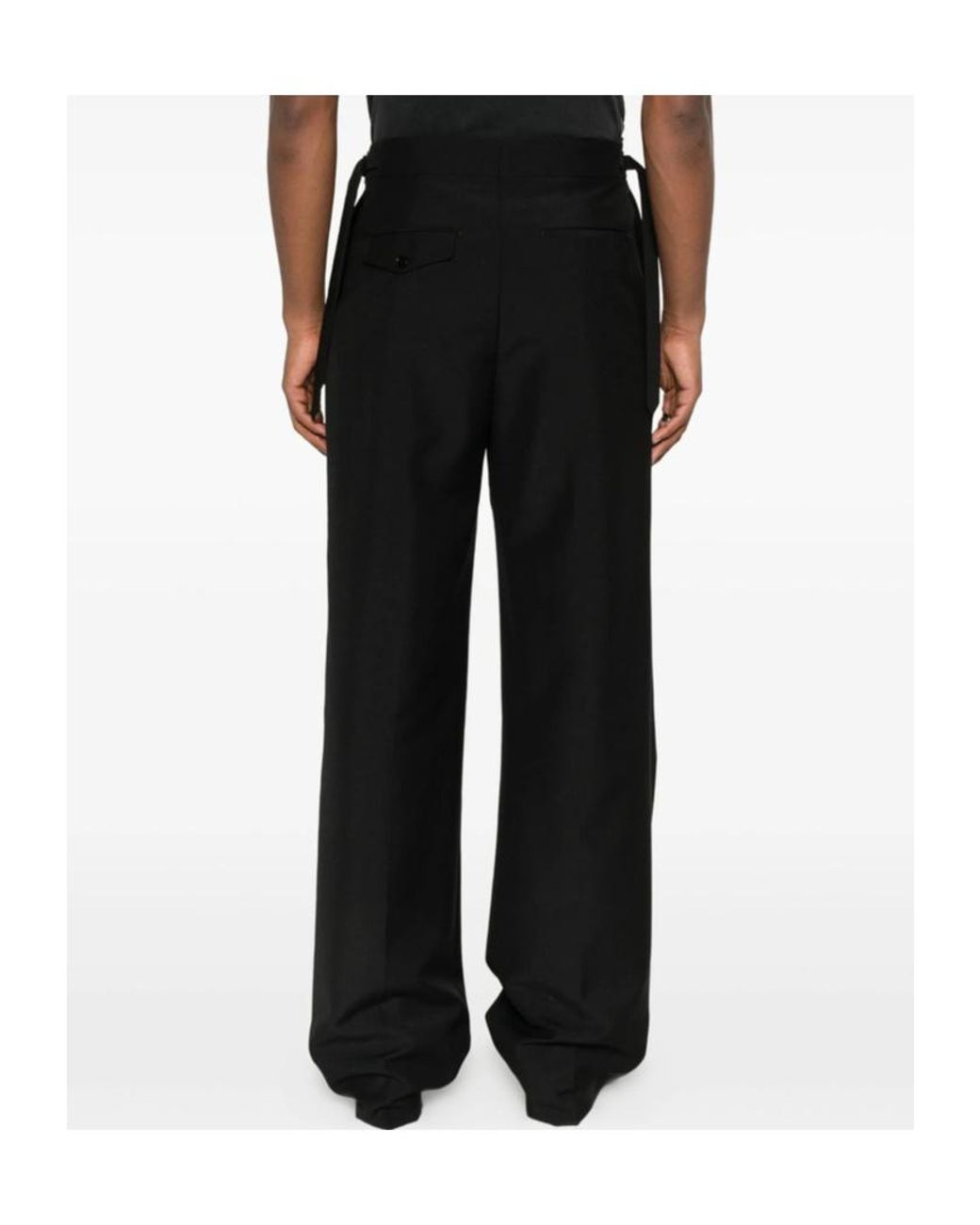 Alexander McQueen Black Trousers for men
