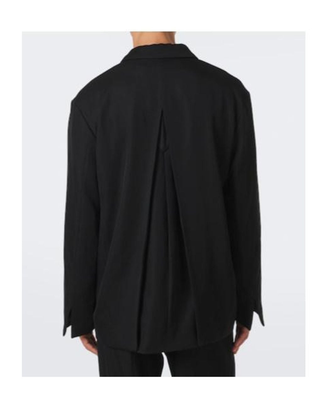 Kiko Kostadinov Black Votive Wool Blazer for men