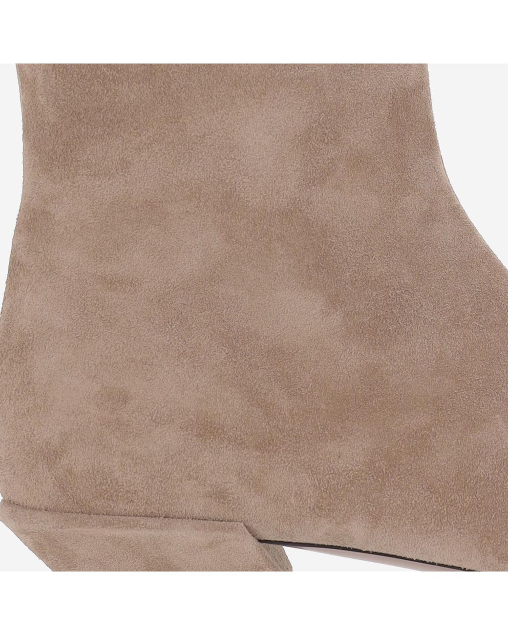 Paris Texas Brown Bettina Side Zipped Ankle Boots