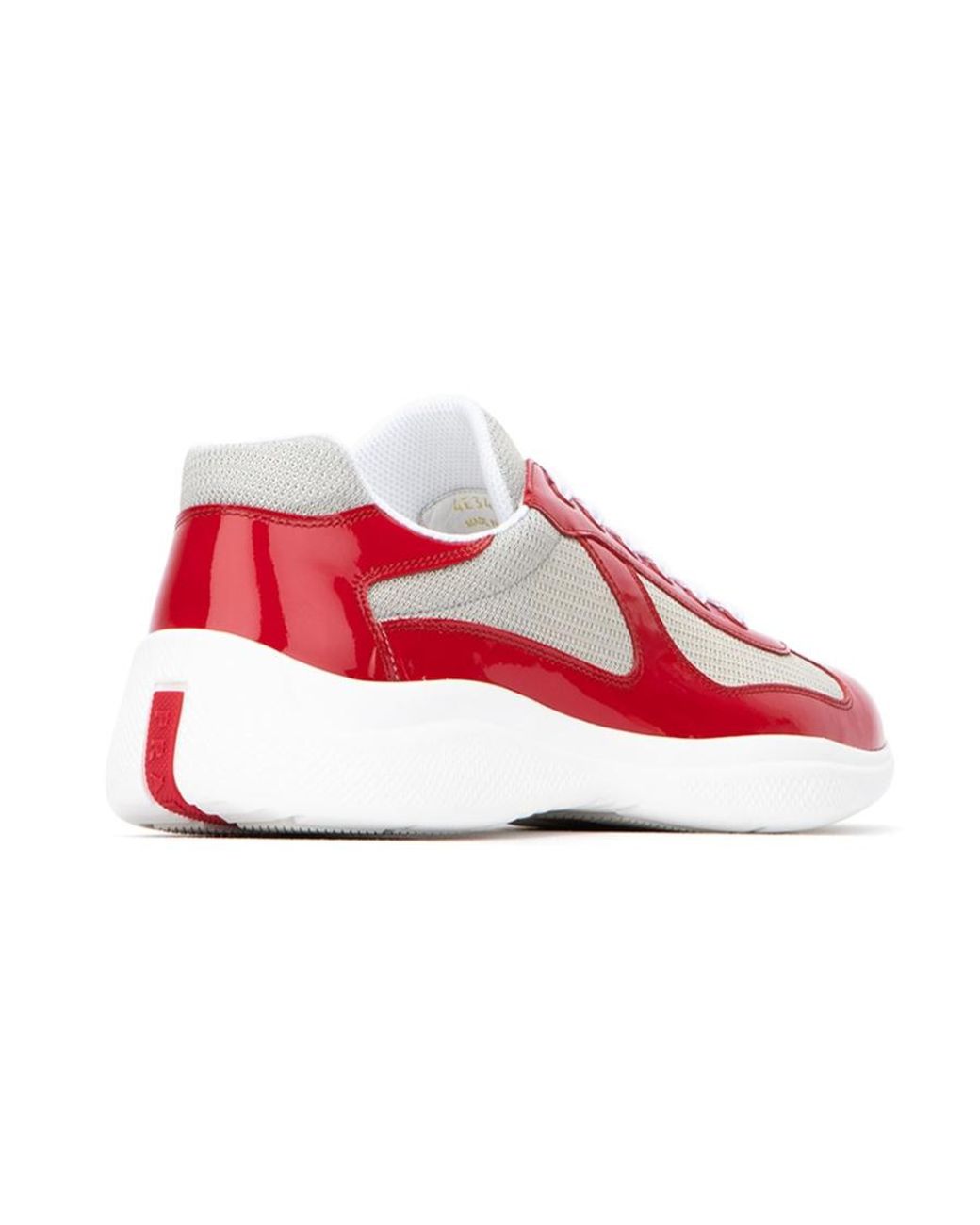Prada Red America's Cup Sneakers for men