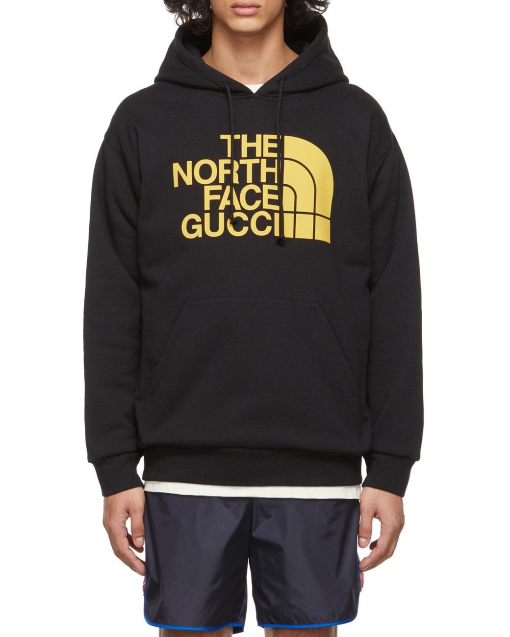Gucci Black X The North Face Logo Hoodie for men