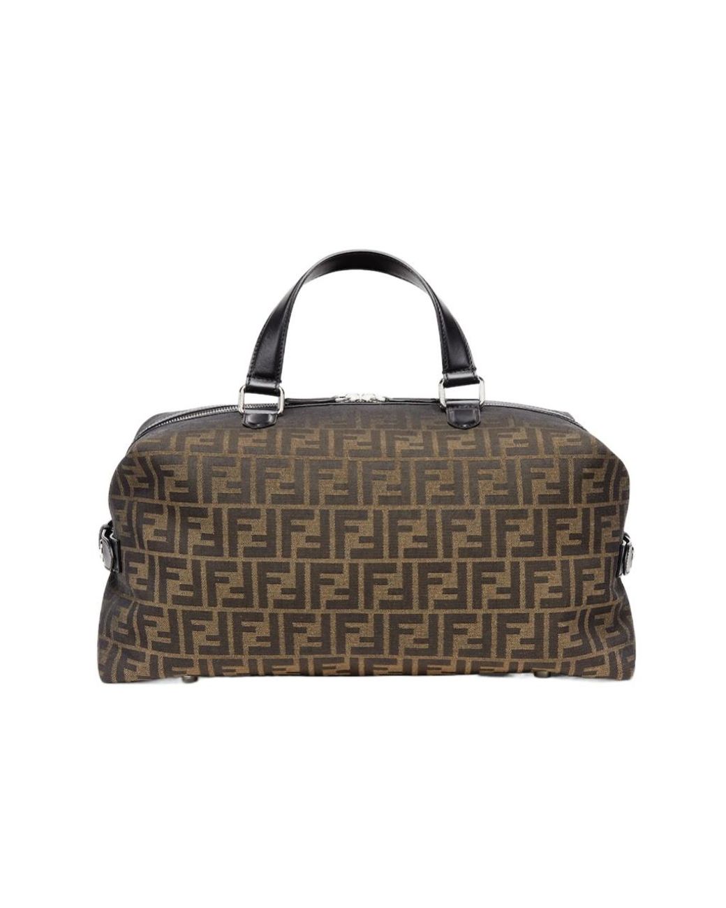 Fendi Brown Ff Eclissi Siesta Medium Travel Bag for men