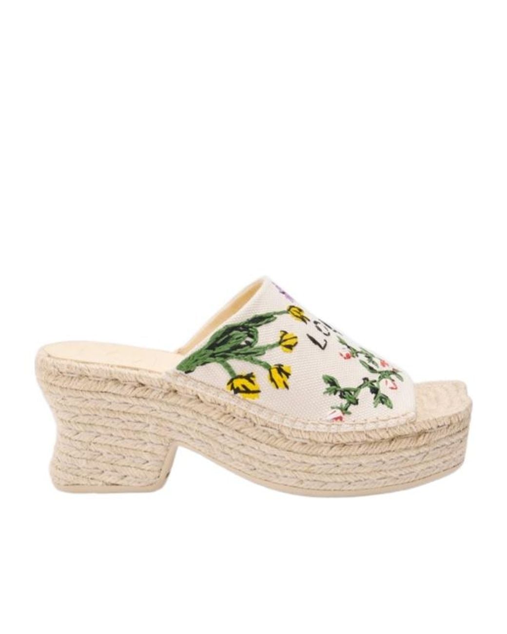 Loewe Multicolor Petal Espadrilles