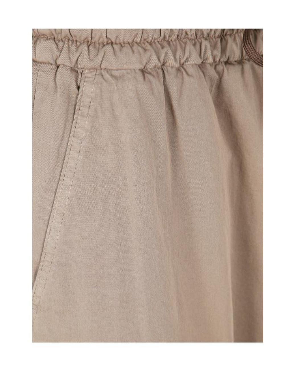 Dondup Natural Elasticated Waistband Cargo Trousers for men