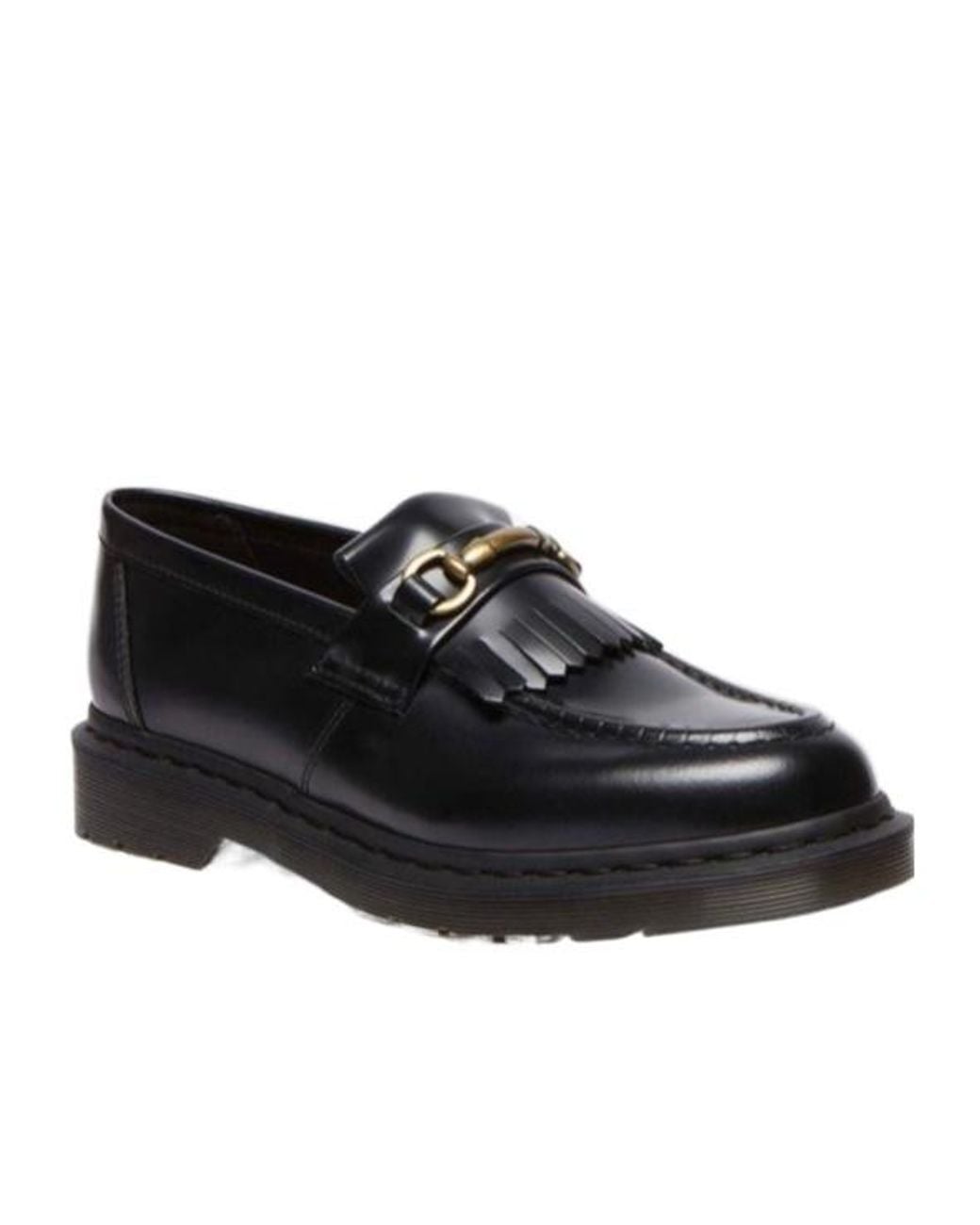 Dr. Martens Black Tassel Loafers for men