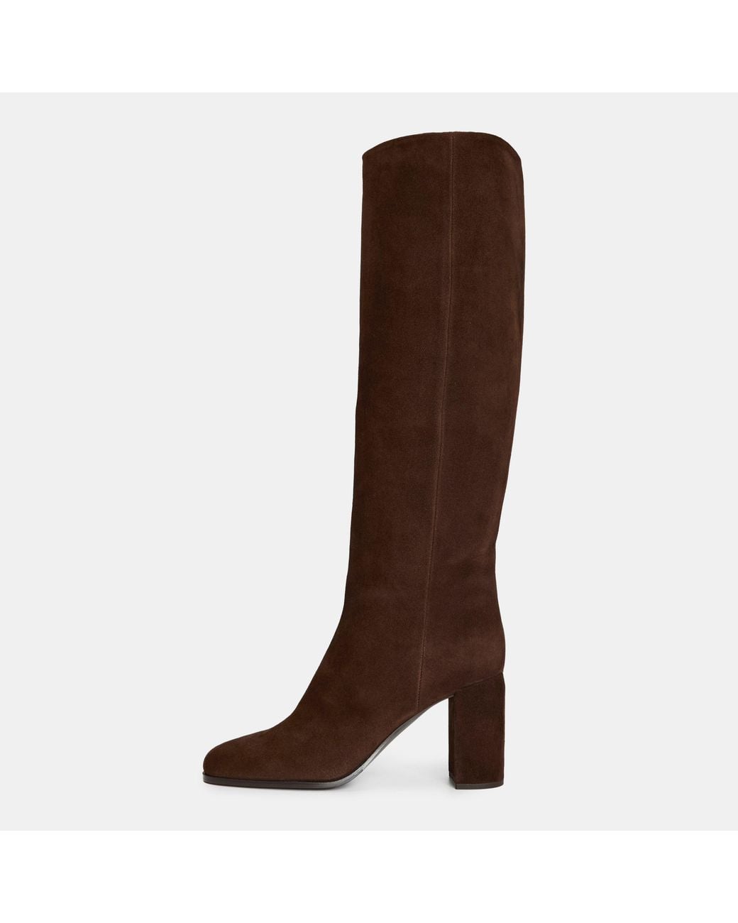 Prada Brown Classic Knee-High Boots