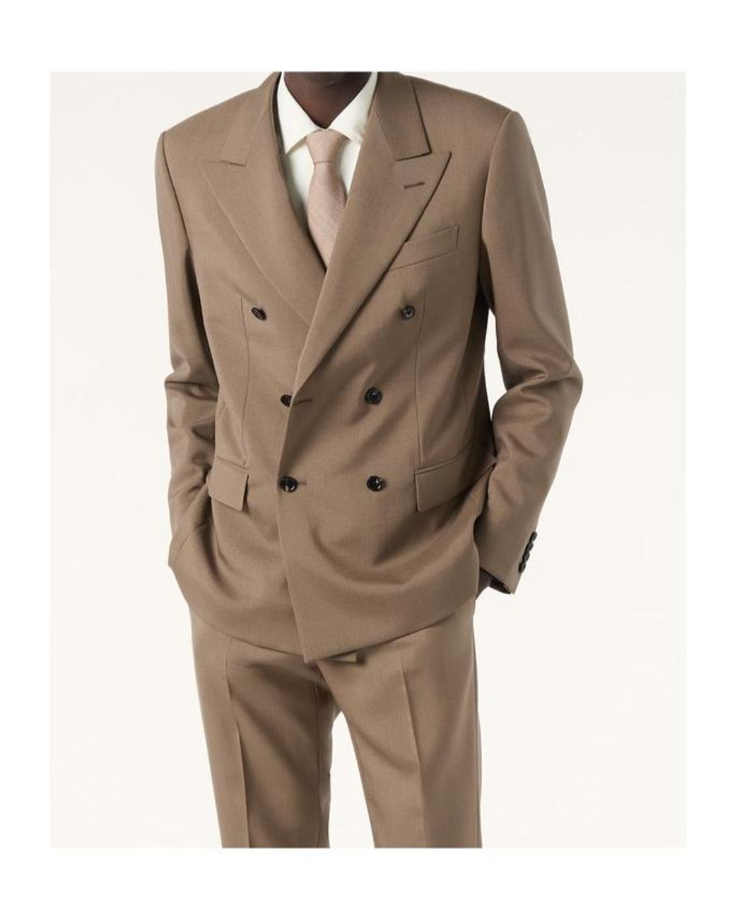 Loro Piana Brown International Suit for men