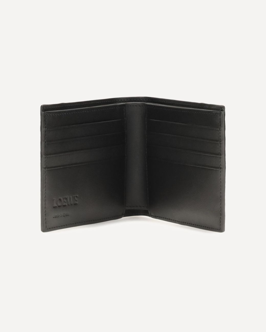 Loewe Black Puzzle Bifold Wallet for men