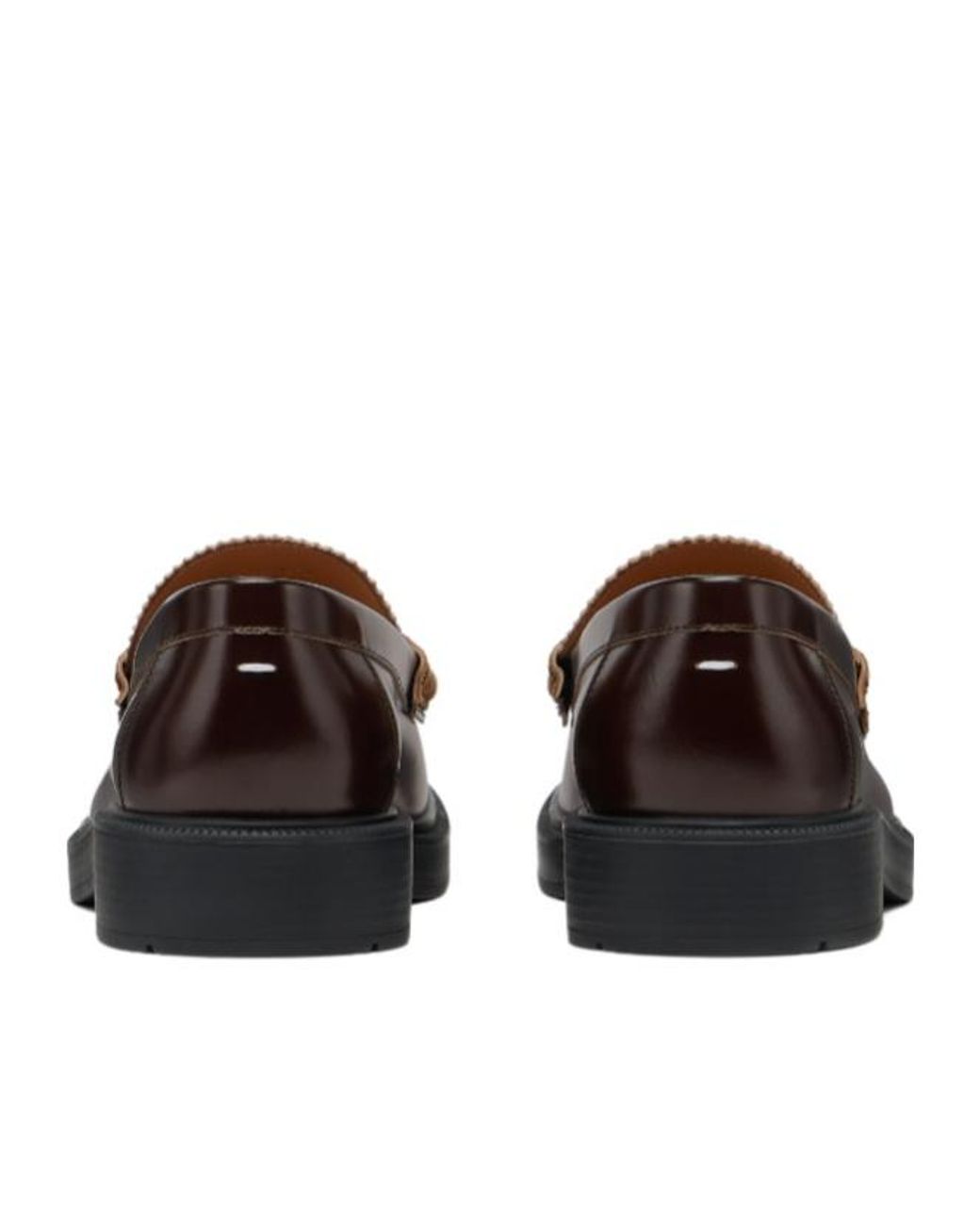 Maison Margiela Black Décortiqué Slip-On Loafers for men