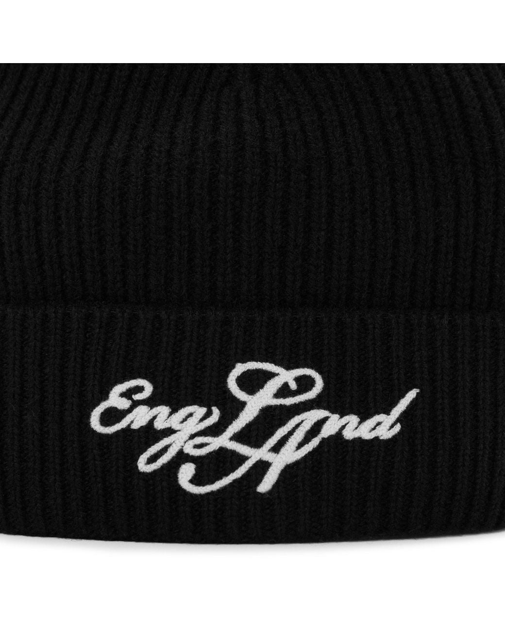 Represent Black Vertical Stripe Knitted Cold Cap for men