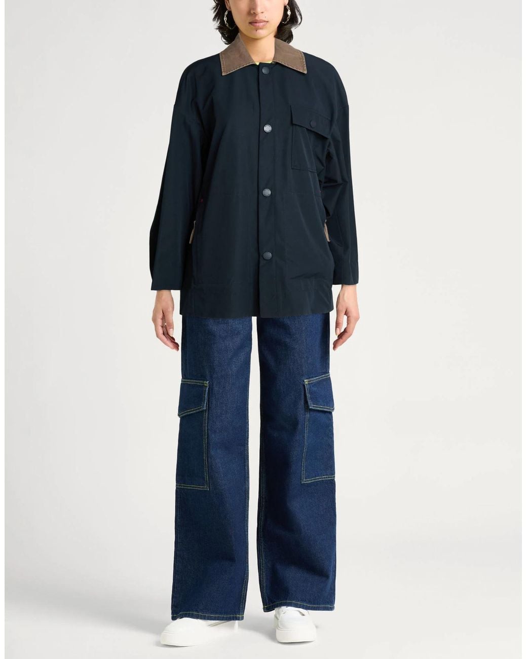 MAX&Co. Blue Minimalist Casual Jacket