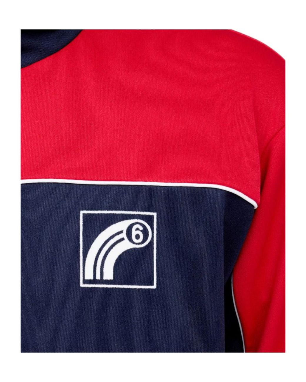 MM6 by Maison Margiela Red Anagram Track Jacket for men
