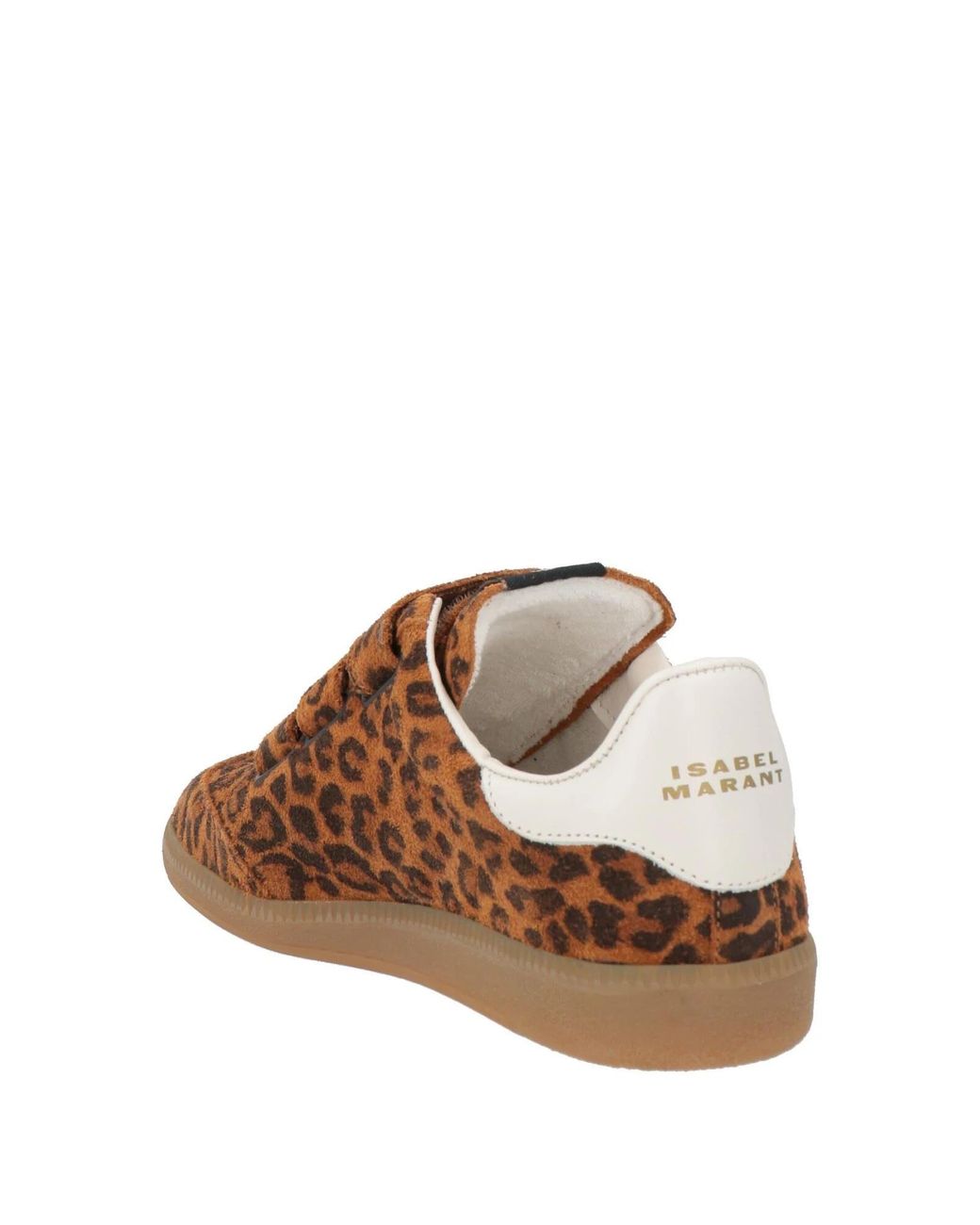 Isabel Marant Brown Sneakers Cow Leather, Sheepskin