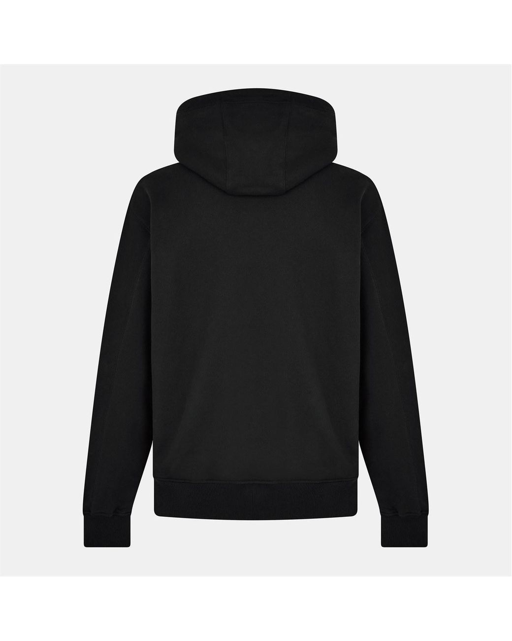 Casablanca Black Graphic Hoodie for men
