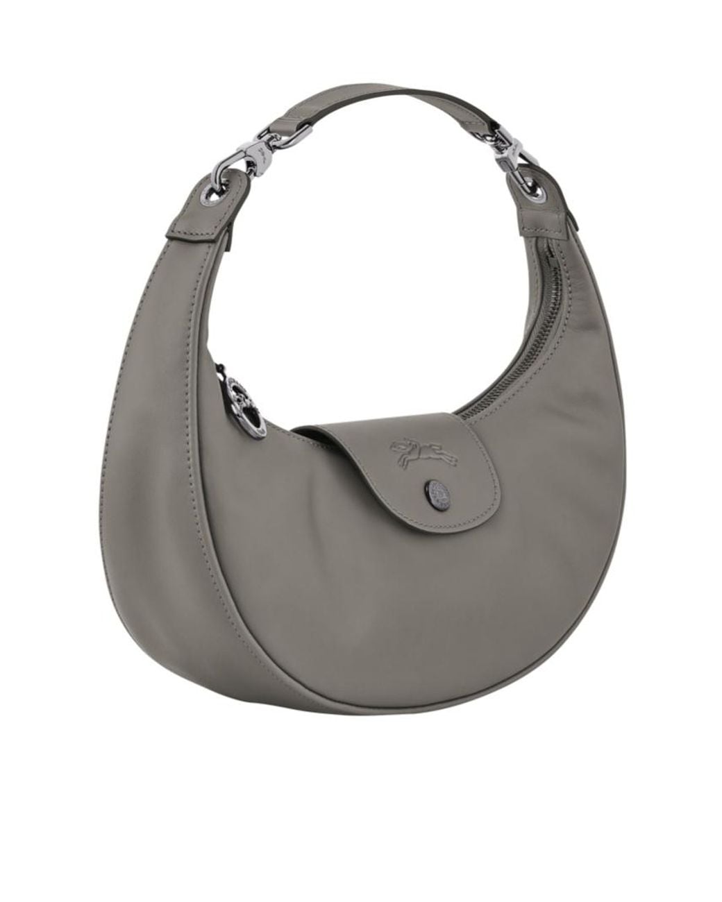 Longchamp Gray Small Le Pliage Xtra Shoulder Bag