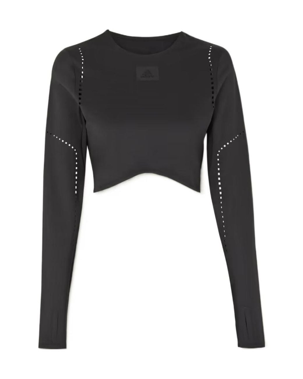 Adidas Originals Black Boa Short Long-Sleeved T-Shirt
