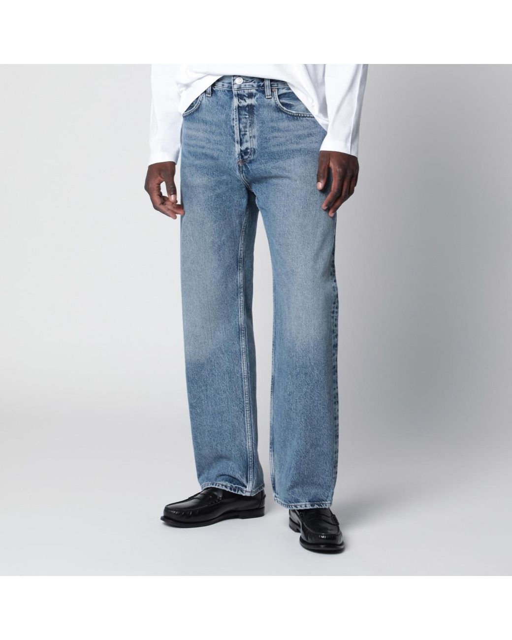 Agolde Blue Friction Jeans for men