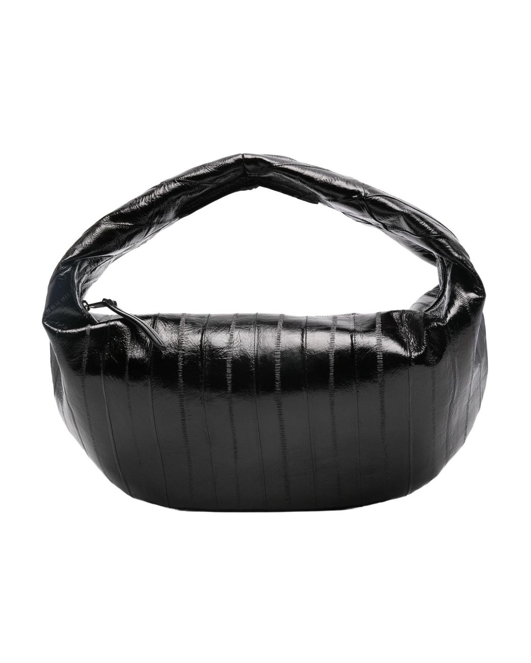 Khaite Black Olivia Zipped Tote Bag