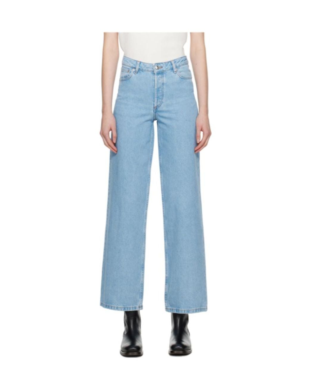 A.P.C. . Blue Elisabeth Jeans