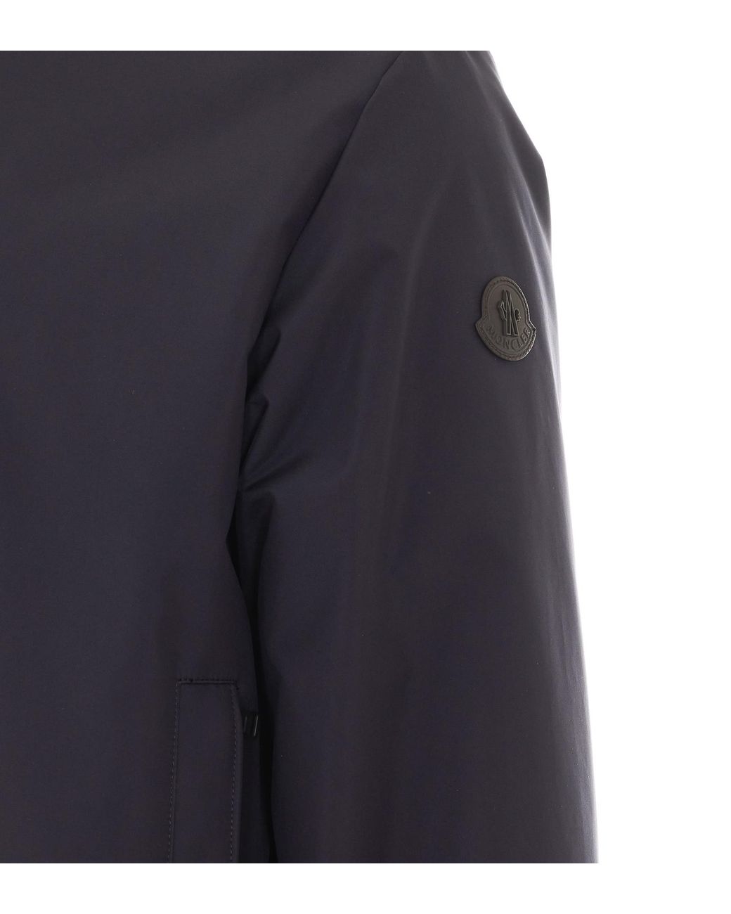 Moncler Gray Luserna Short Down Jacket for men